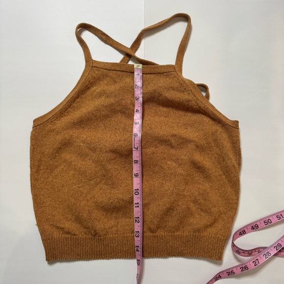 ANTHROPOLOGY Knit Tie Back Tank Top size: Small - Picture 10 of 10